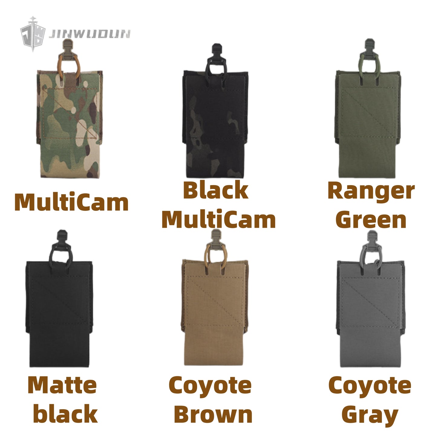 Elastic large functional bag 5.56/7.62 functional box storage bag MOLLE mount