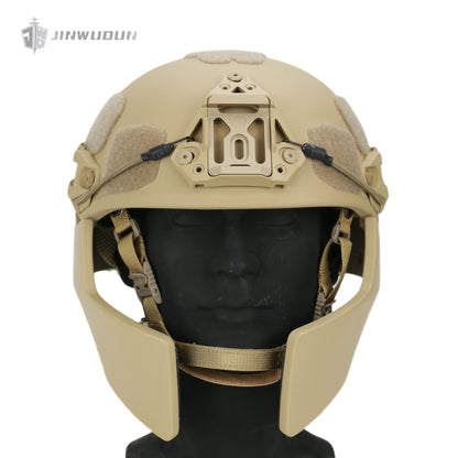 IIIA level AF split bulletproof helmet + bulletproof mask set aramid material