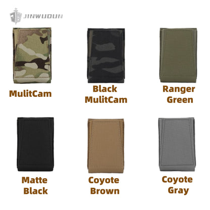 Multi-purpose storage MOLLE system tactical accessory bag open single function bag