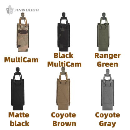 Molle mount 9mm functional box storage bag elastic small multifunctional bag