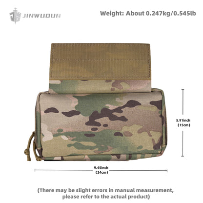 Tactical vest chest hanging accessories, hanging accessory bag with candy bag, multi-function hanging bag