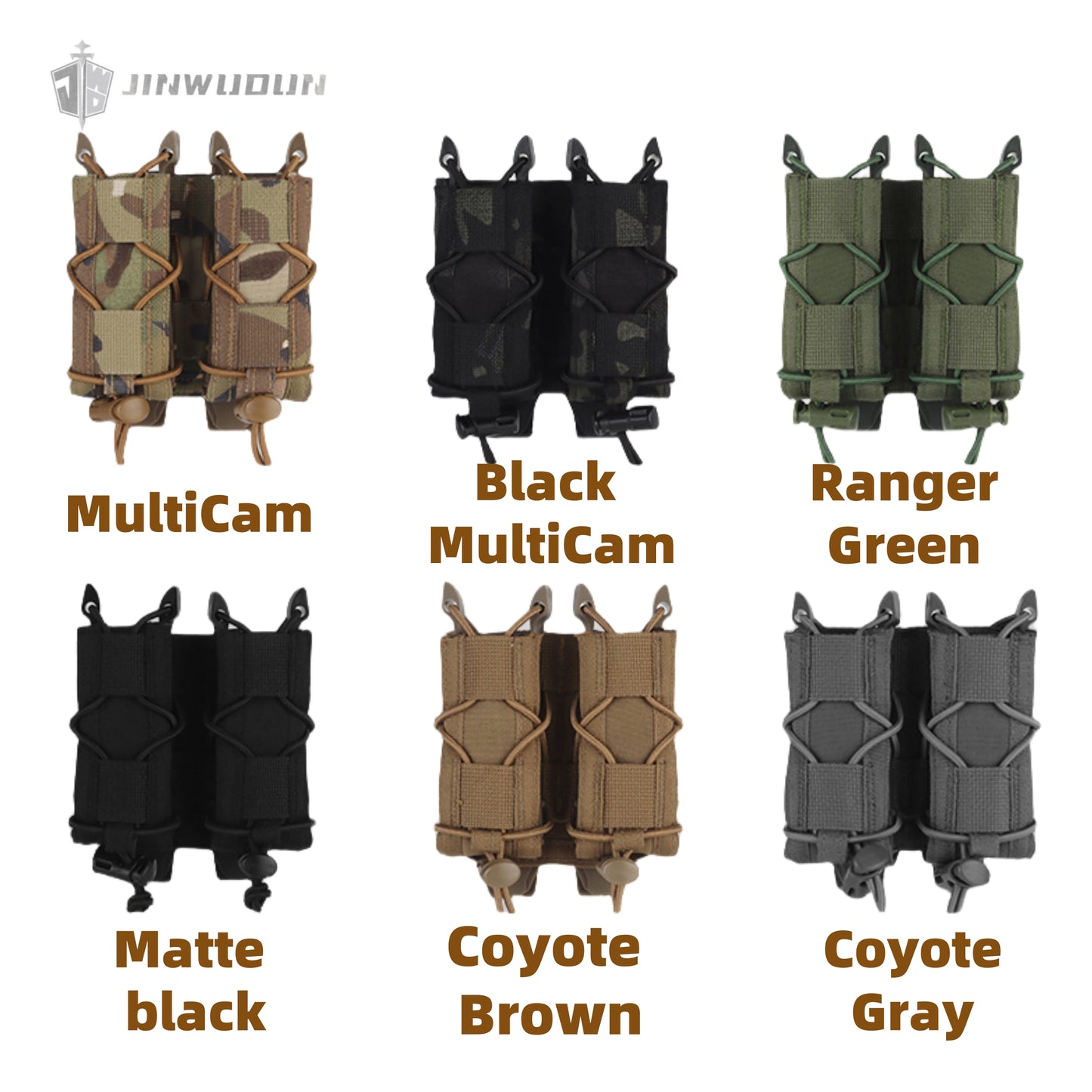 Tiger short double quick-draw function bag Molle mount adaptable tactical waist vest