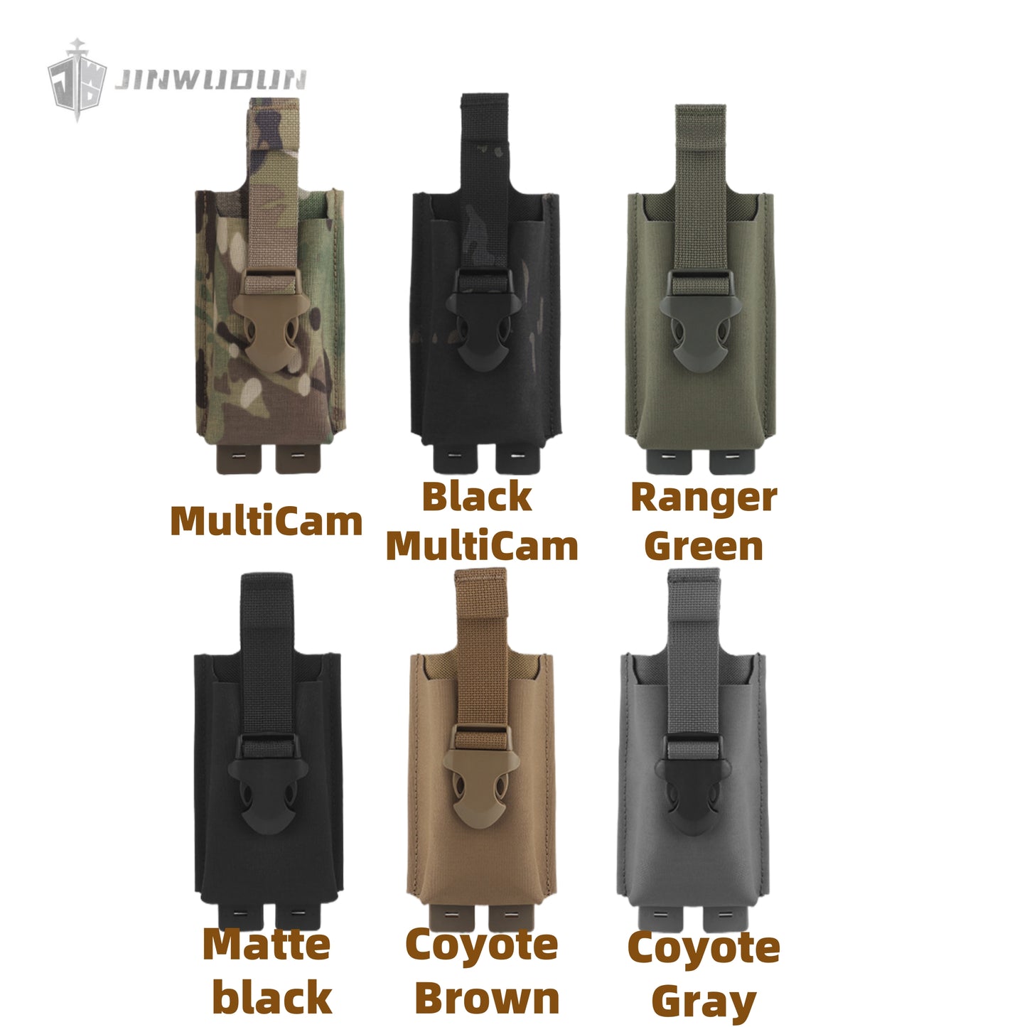 Webbing single 5.56 accessory bag tactical vest chest hanging expansion accessory bag molle