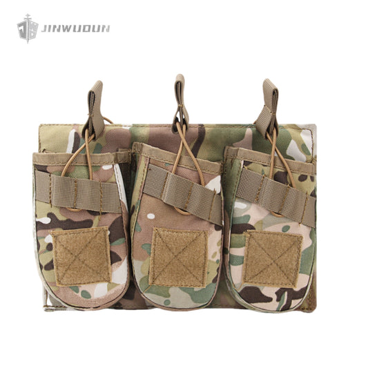 Triple AK storage bag Mollo accessory bag Outdoor military fan tool accessory bag