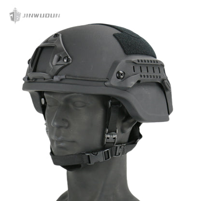 JWD-Level NIJ III bulletproof helmet MICH 2000 helmet type helmet 15 meters defense 7.62*51 M80 bullet PE material
