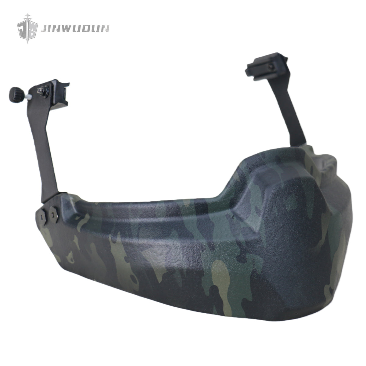 JWD-NIJ IIIA bulletproof jaw guard FAST helmet dedicated bulletproof mask can be removed