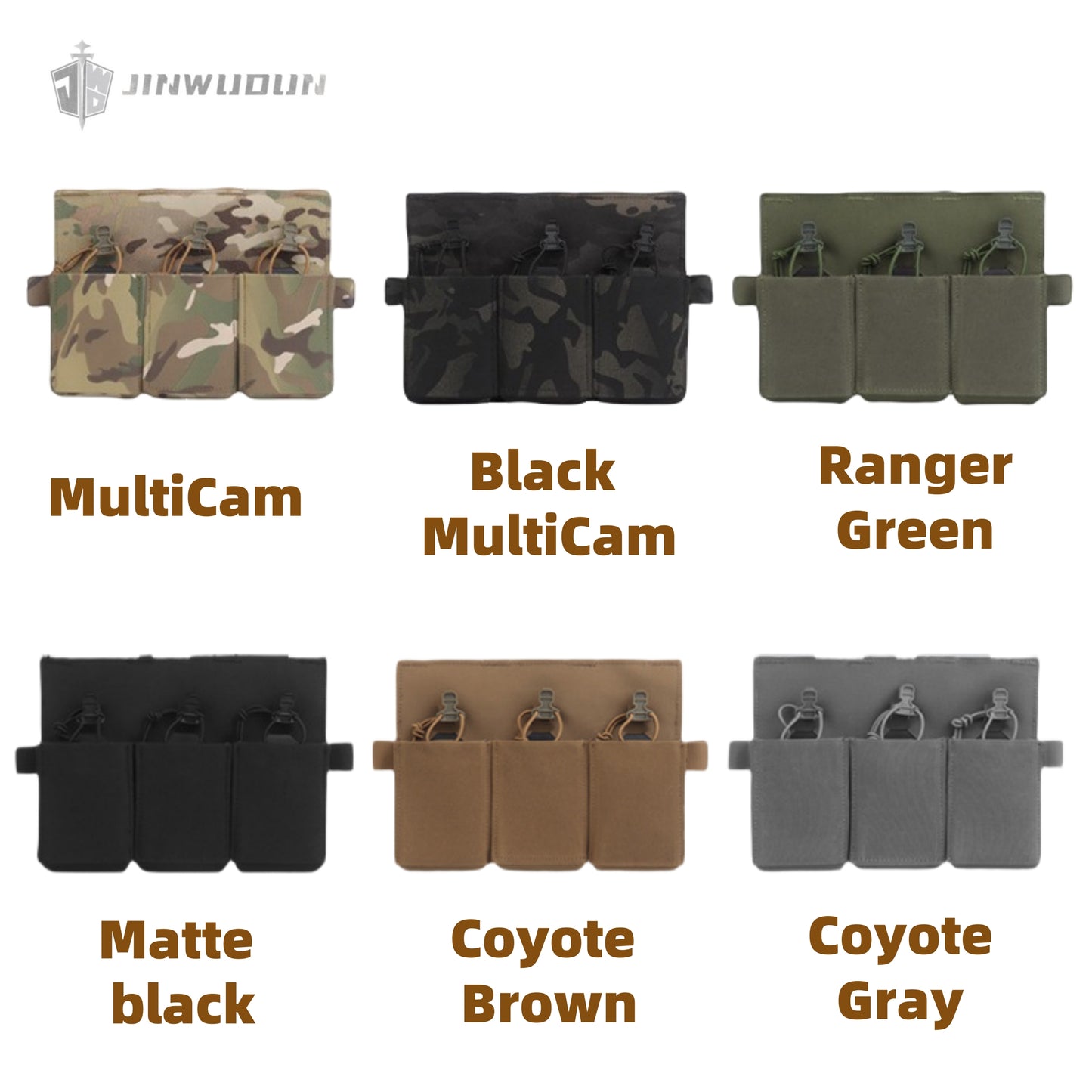 Multi-purpose triple function bag (CRYE version) 5.56/7.62 tactical equipment storage expansion bag