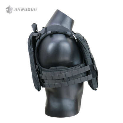 AVS tactical vest, made of nylon material, H-shaped support, multifunctional, lightweight and durable
