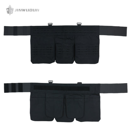 NIJ-IIIA bulletproof skirt armor tactical skirt armor laser cutting multifunctional MOLLE