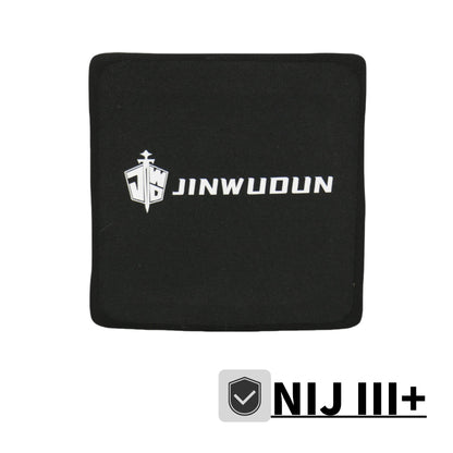 NIJ III+ Level Ballistic Plate | 6x6 Inch Aluminum Oxide Ceramic + PE Material