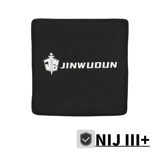 NIJ III+ 6" x 6" Bulletproof Plate Waist Ballistic Insert-Silicon Carbide Ceramics