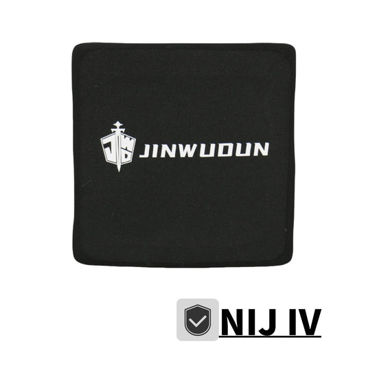 NIJ IV Bulletproof plate 6" x 6" waist ballistic insert-Alumina ceramics