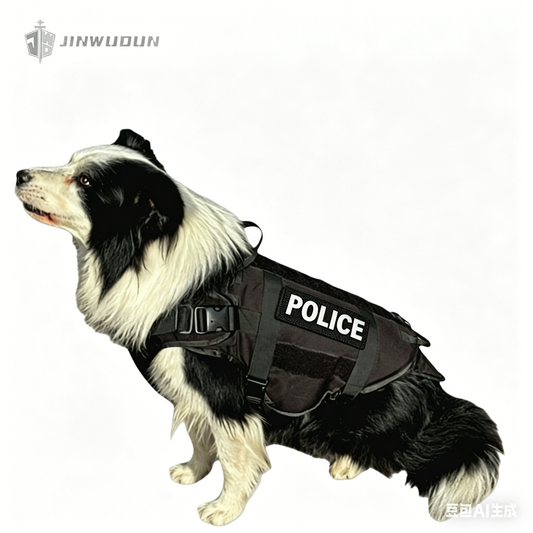 NIJ Level IIIA, 7.62x25 Live-Fire Tested, Multi-Functional K9 Ballistic Vest, Fits All Dog Breeds