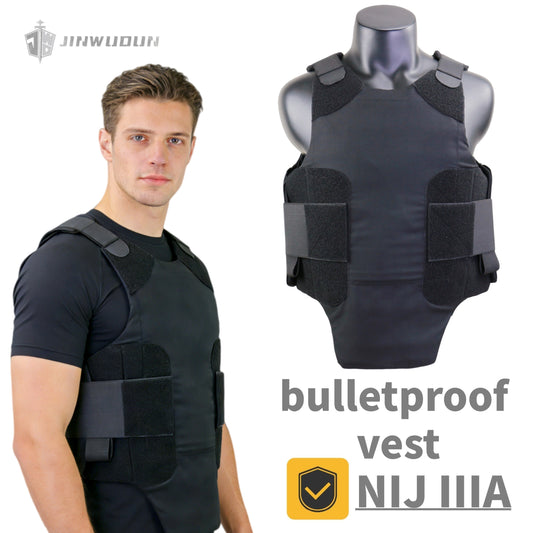 Concealed Lightweight Tactical Bulletproof Vest (US Standard IIIA)