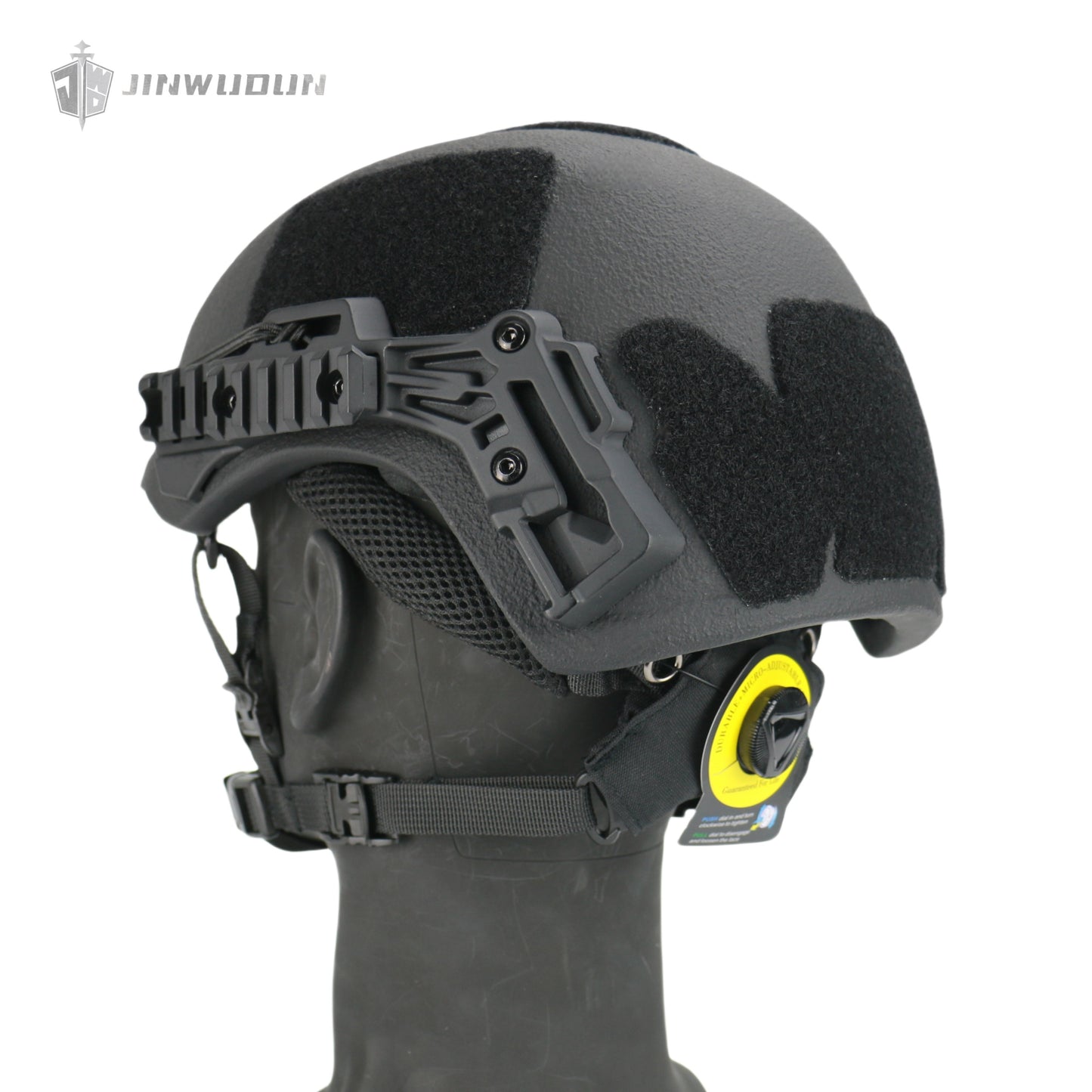 JWD-WENDY3.0 tactical bulletproof helmet American standard IIIA/GA2 level, UHMWPE material, spray polyurea coating