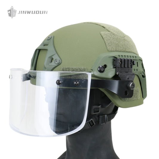 JWD-LEVEL NIJ IIIA bulletproof and explosion-proof mask anti-terrorism special tactical mask universal mask