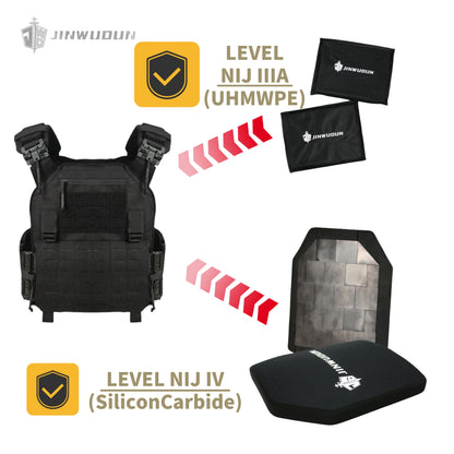 JWD0818 Tactical vest/bulletproof vest-Laser Cut Lightweight Military Vest