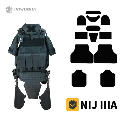 "BISON"Level IIIA/IV-Full protection bulletproof vest-Military Tactical Vest