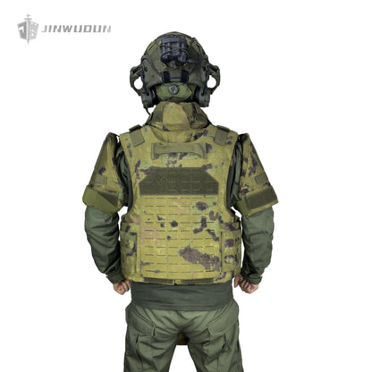 NIJ-IIIA full range bulletproof vest, 1000D nylon material with quick release system