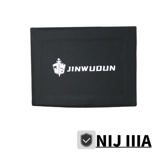 Level IIIA 6x8 Inch UHMWPE Bulletproof Waist Plate, Lightweight Tactical Protection