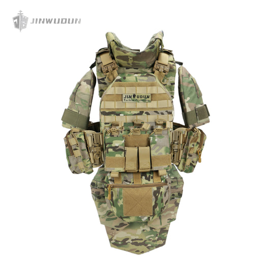 NIJ IV-All-round protection bulletproof vest/body armor, modular and detachable, equipped with quick release system