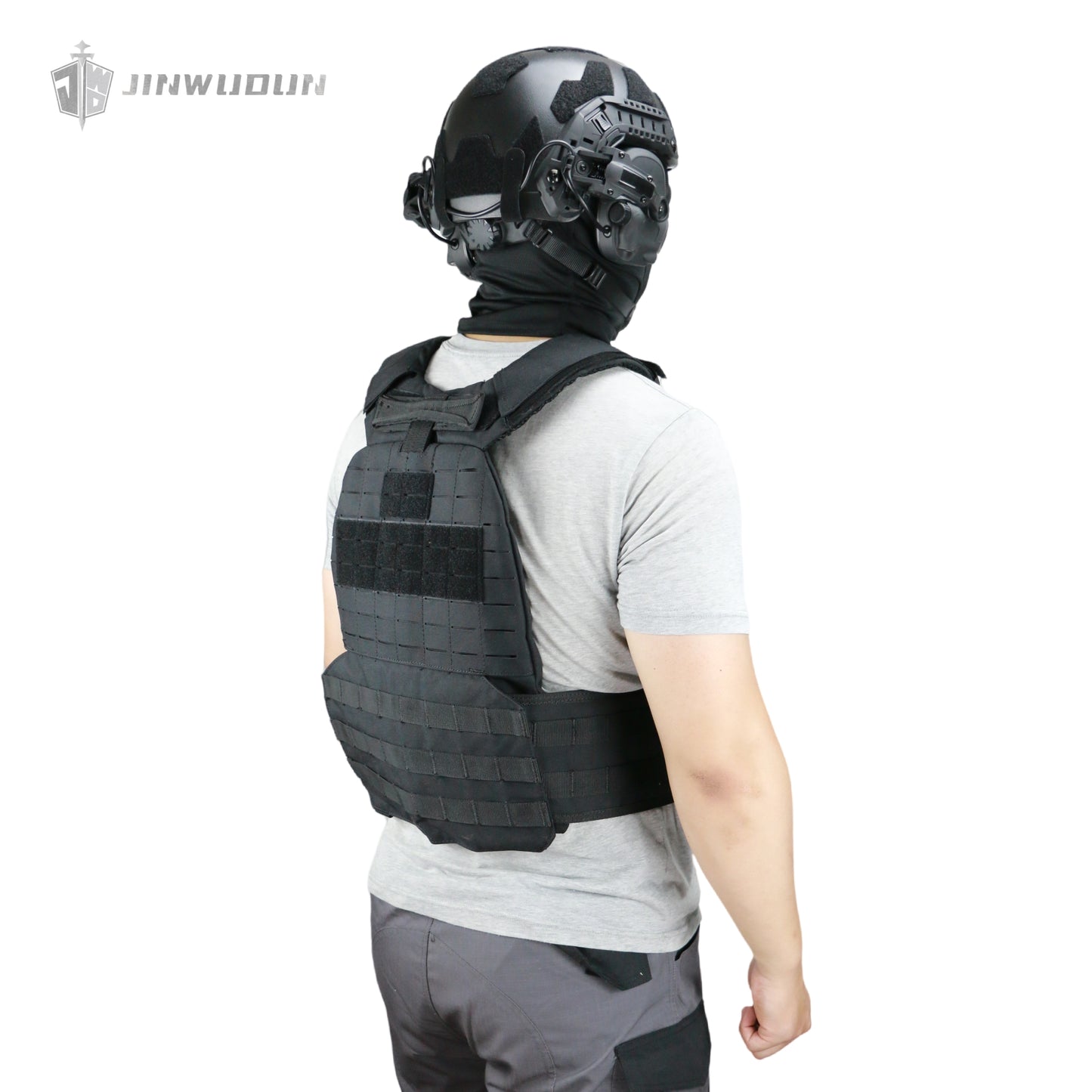 Level IIIA/IV tactical ballistic vest, 11"x13.8" Enlarged bulletproof plate-Type 511 Quick Release Tactical Vest