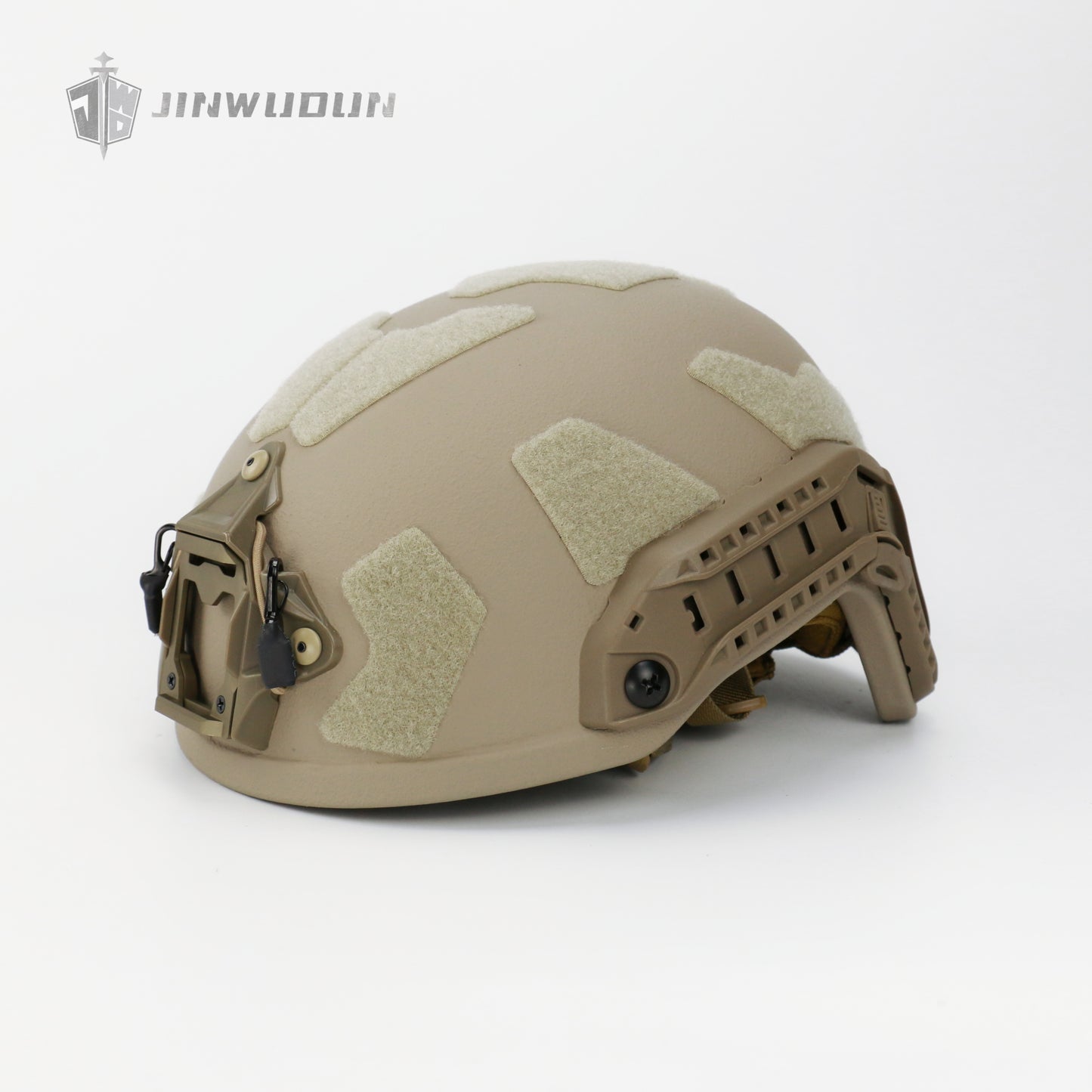 Level IIIA+ High Cut Bulletproof Helmet, 6-Piece Set，Tactical headsets, headlamps, goggles, etc.