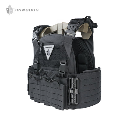 JWD-0719Multi-Function Military Tactical Vest with Fast-Release System - Ideal for Airsoft and Law Enforcement