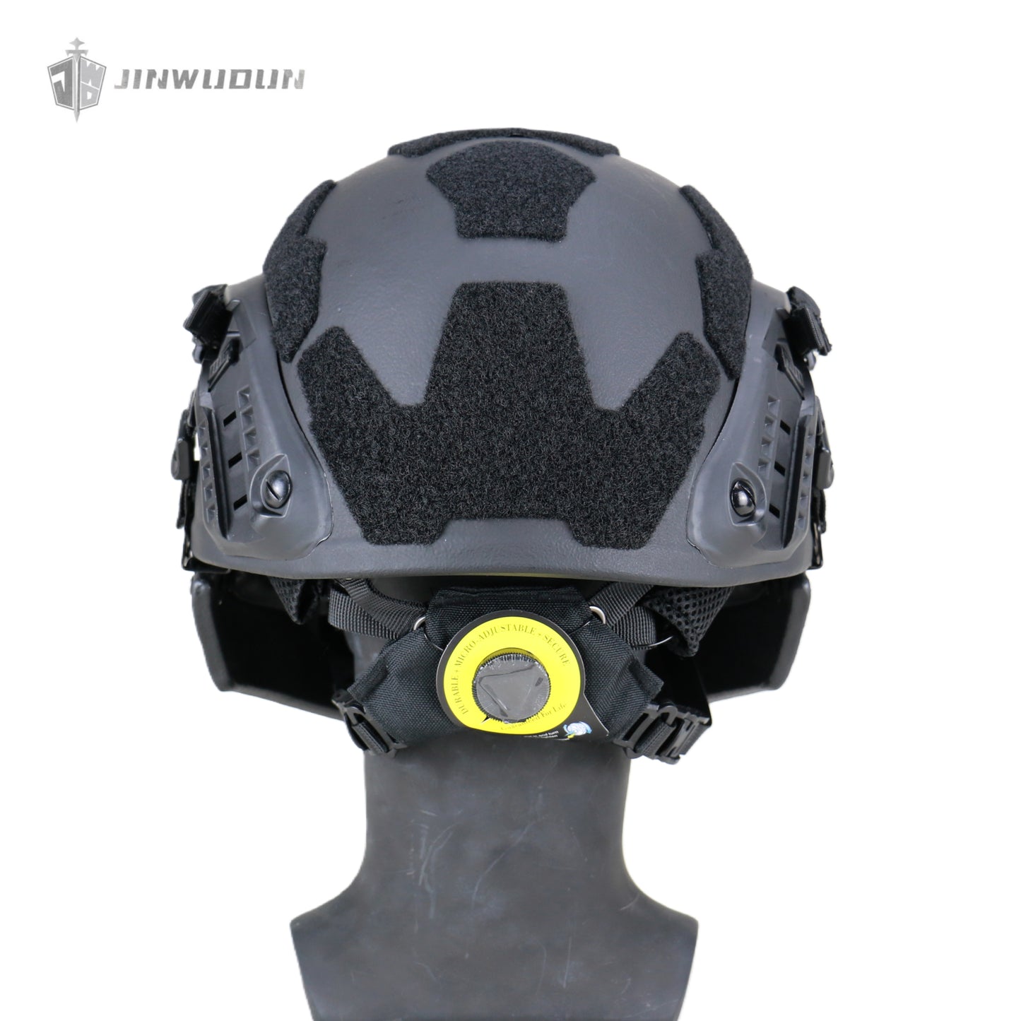 APA-05LT-MICH Full Protection Bulletproof Helmet Kit: Bulletproof Helmet + Jaw Protector + Goggles - NIJ IIIA Protection, 9x19mm Bullet.