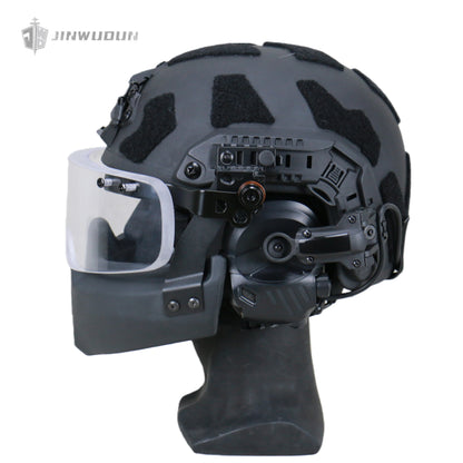 Level NIJ III Ballistic Helmet - Modular Omni-Protective Tactical Ballistic Helmet