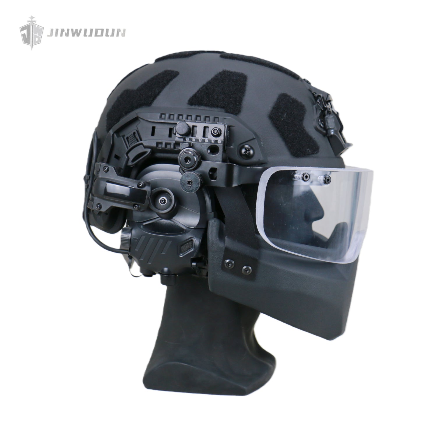 Level NIJ III Ballistic Helmet - Modular Omni-Protective Tactical Ballistic Helmet