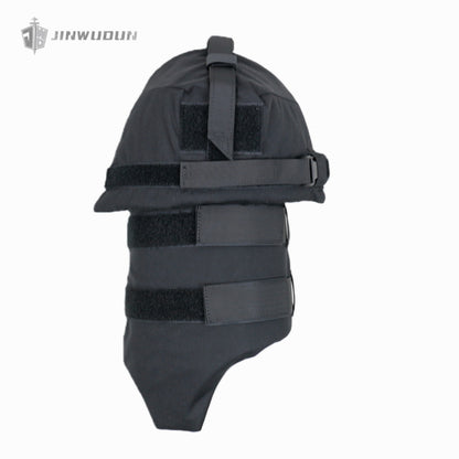 Level NIJ IIIA bulletproof shoulder pads with extra protection nylon fabric and UHMWPE bulletproof liner