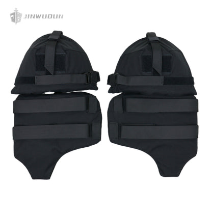 Level NIJ IIIA bulletproof shoulder pads with extra protection nylon fabric and UHMWPE bulletproof liner