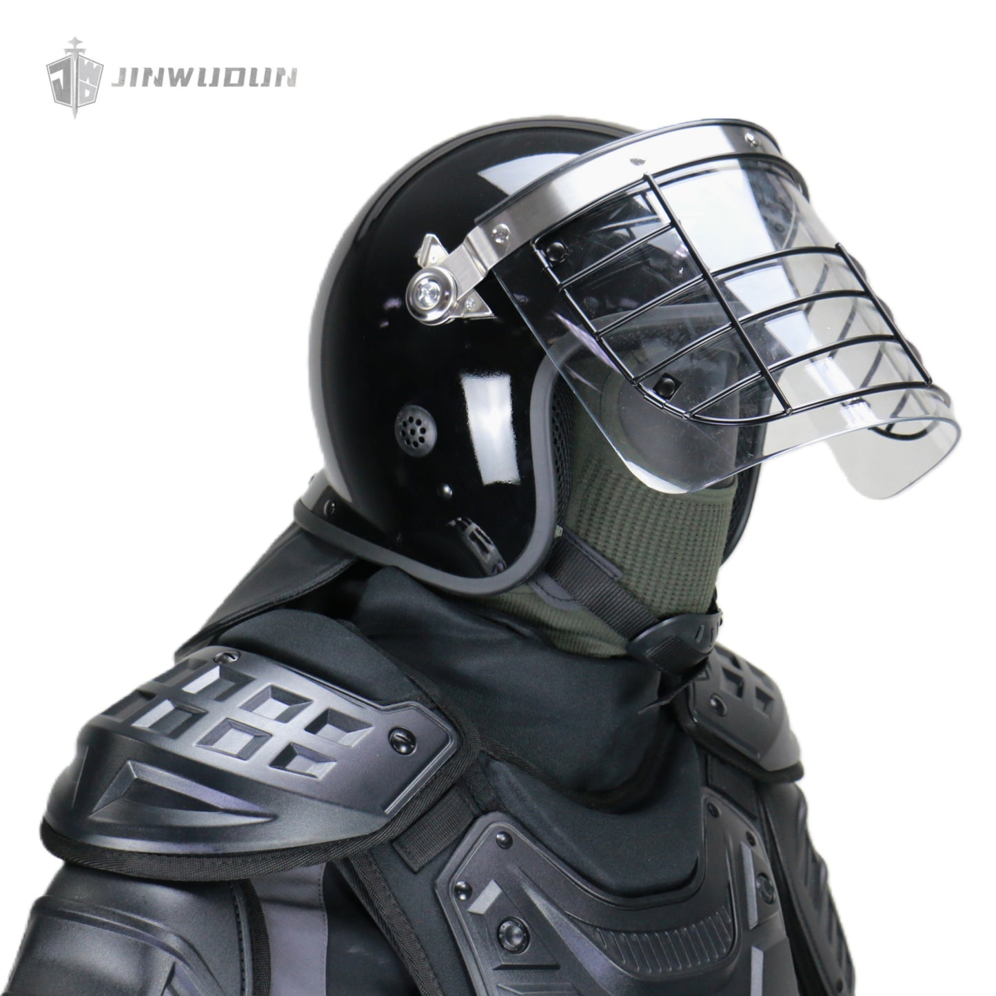 Riot helmet, safety helmet, face shield, safety protection, riot control equipment, full face protection