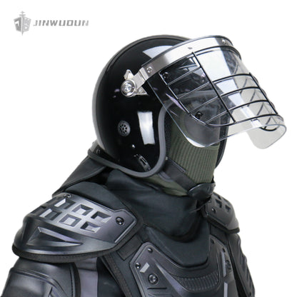 Riot helmet, safety helmet, face shield, safety protection, riot control equipment, full face protection