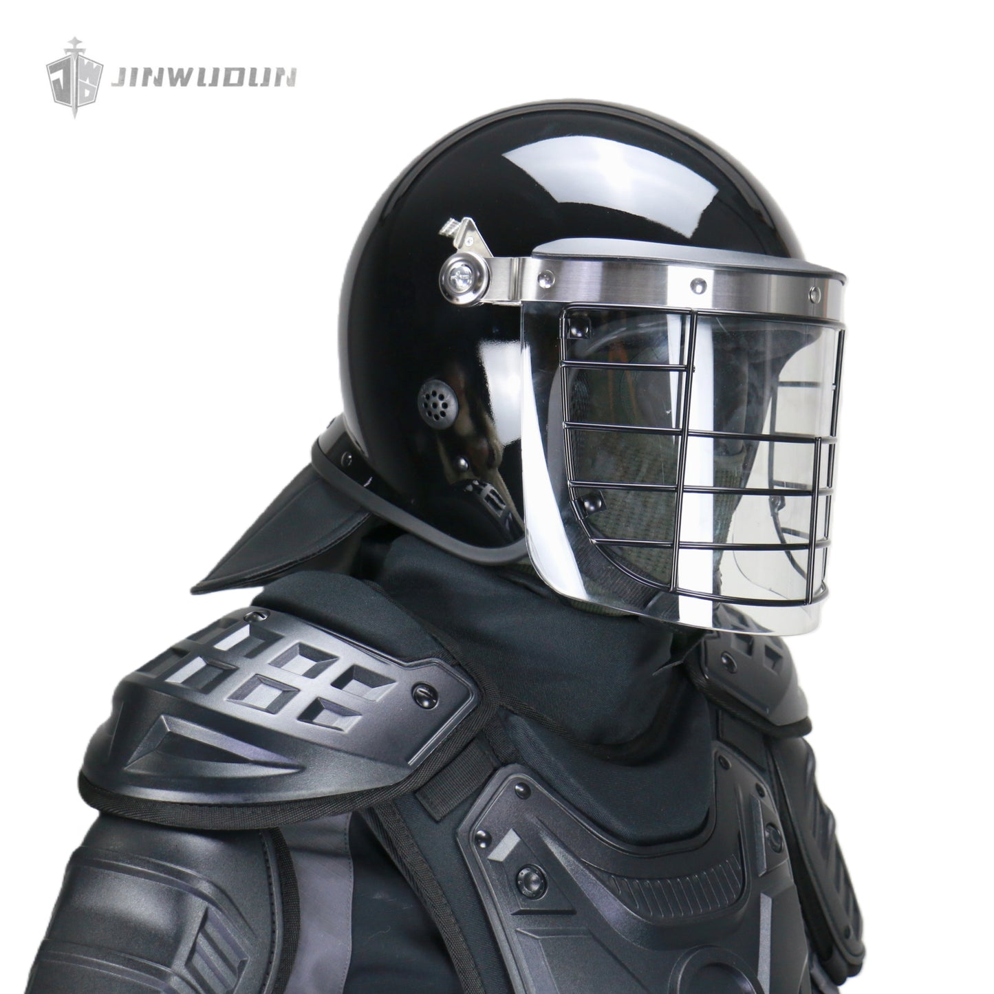 Riot helmet, safety helmet, face shield, safety protection, riot control equipment, full face protection