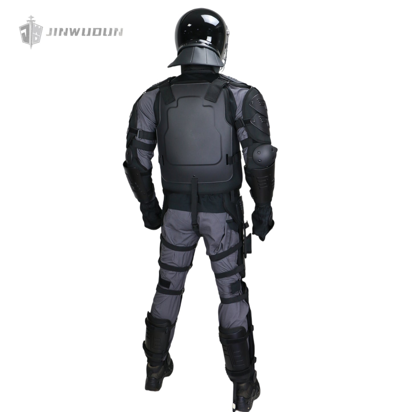 JWD-Full-Body Combat Protection YF Rigid Riot Suit Modular Safety Protection for Security Duty