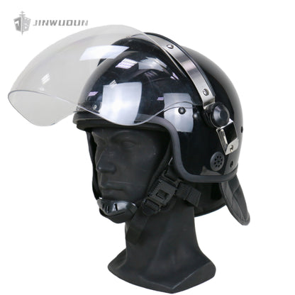 European-style riot helmet, safety helmet, protective face mask, duty equipment, safety protection duty supplies