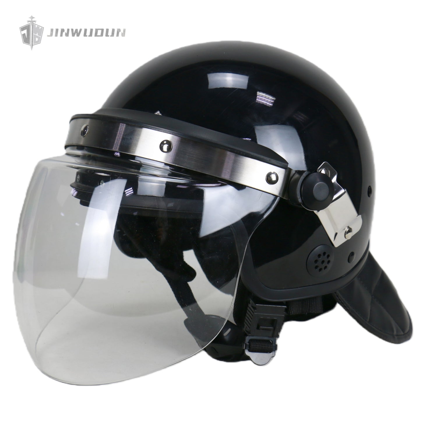 European-style riot helmet, safety helmet, protective face mask, duty equipment, safety protection duty supplies