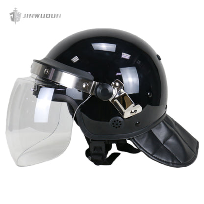 European-style riot helmet, safety helmet, protective face mask, duty equipment, safety protection duty supplies