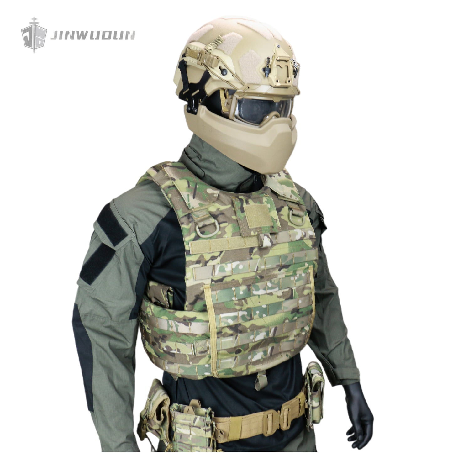 IOTV GEN4 One-Click Quick-Release Tactical Bulletproof Vest, Tactical Gear, Quick-Release Vest