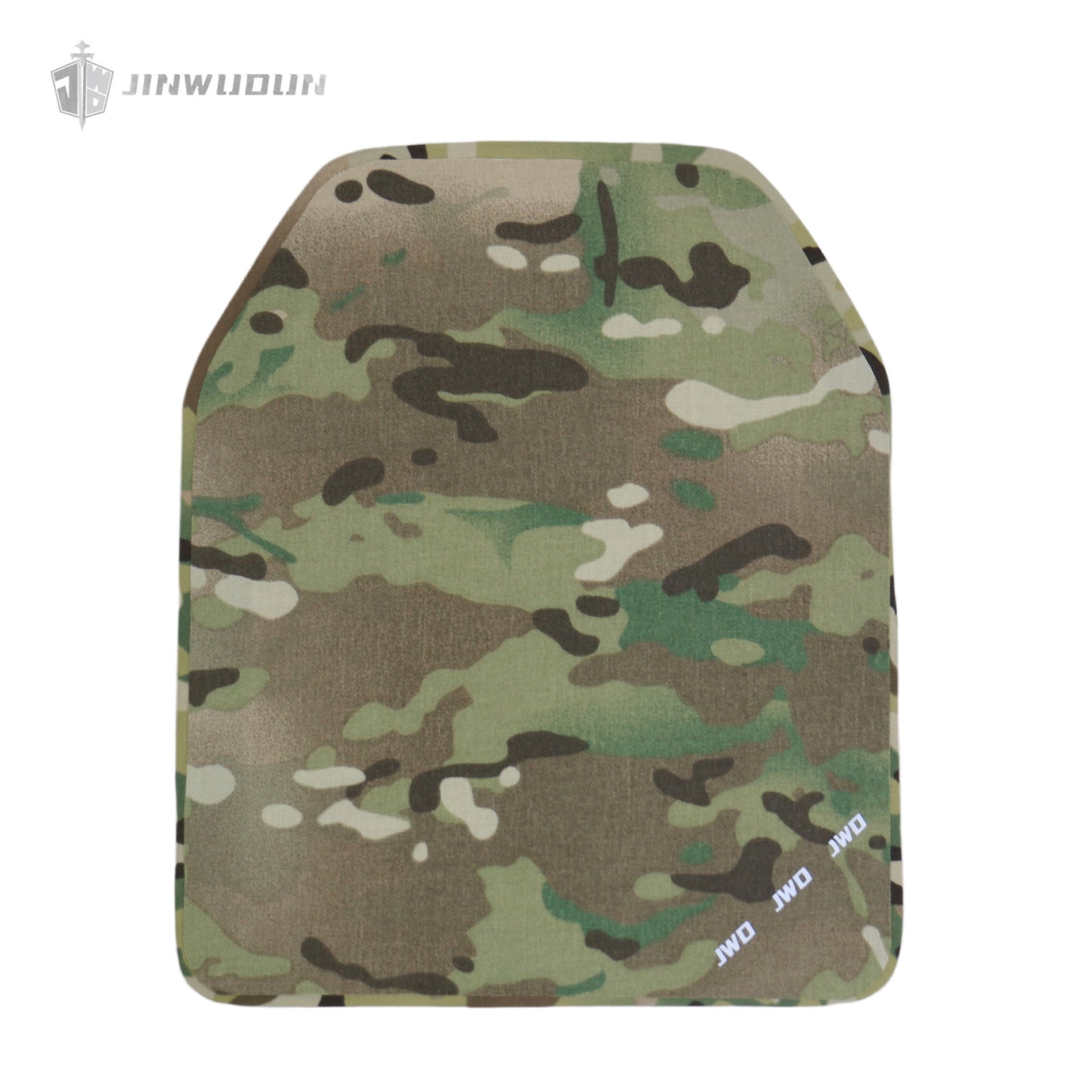 MC-coated Level 4 ballistic plate - alumina ceramic, compliant with US NIJ Level 4 standards.