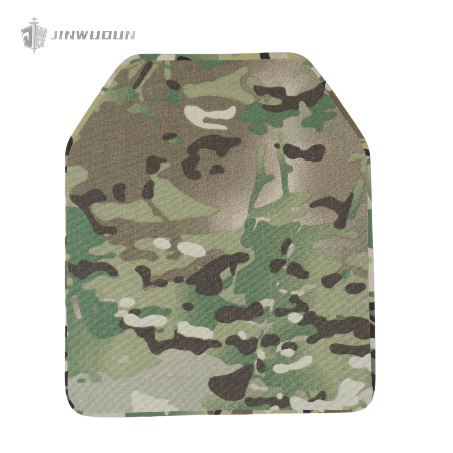 MC-coated Level 4 ballistic plate - alumina ceramic, compliant with US NIJ Level 4 standards.