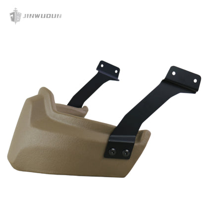 JWD-NIJ IIIA bulletproof jaw guard FAST helmet dedicated bulletproof mask can be removed