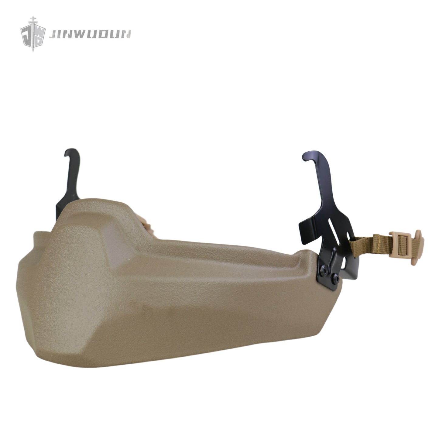 Level NIJ IIIA MICH helmet dedicated bulletproof jaw mask removable protective face mask
