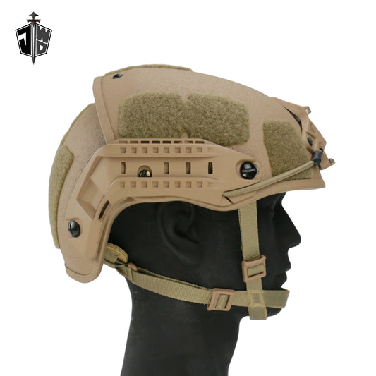 ATX high cut bulletproof helmet，Kevlar material，NIJ Level IIIA，Wendy kit