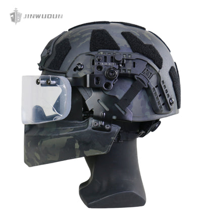 all-round tactical ballistic helmet NIJ IIIA level bulletproof helmet