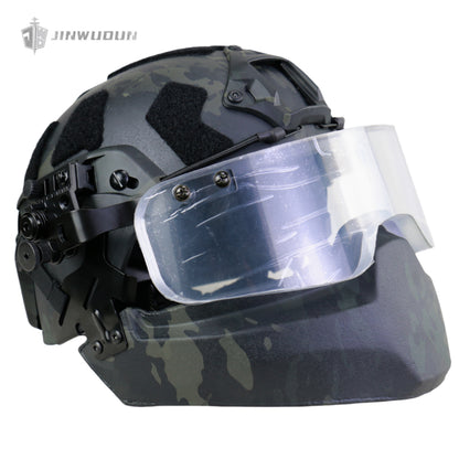 all-round tactical ballistic helmet NIJ IIIA level bulletproof helmet