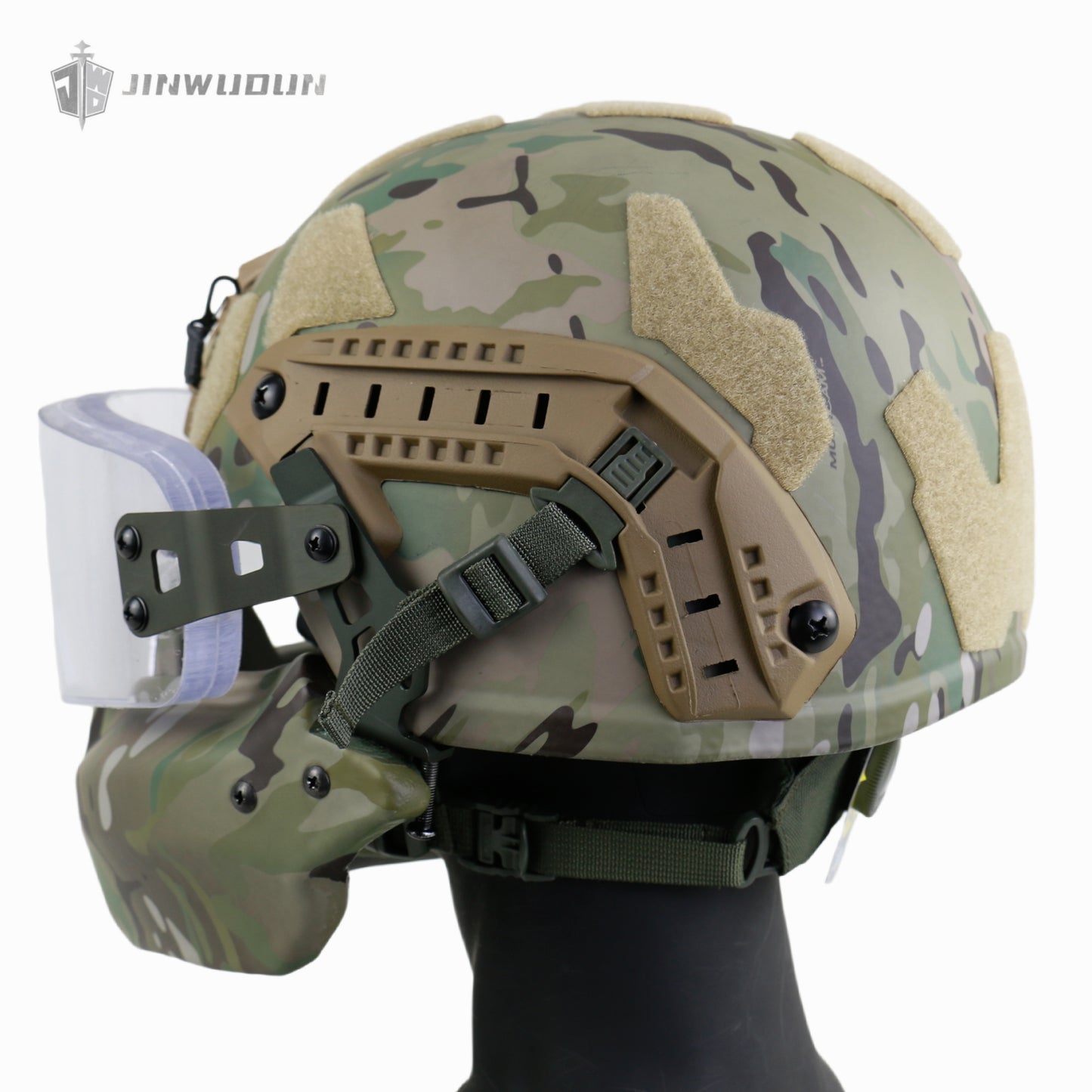 all-round tactical ballistic helmet NIJ IIIA level bulletproof helmet