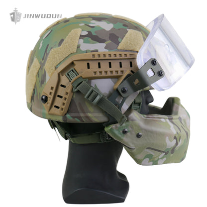 all-round tactical ballistic helmet NIJ IIIA level bulletproof helmet